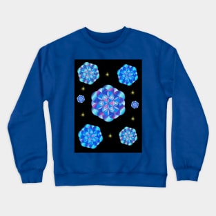 Flower of life, night Crewneck Sweatshirt